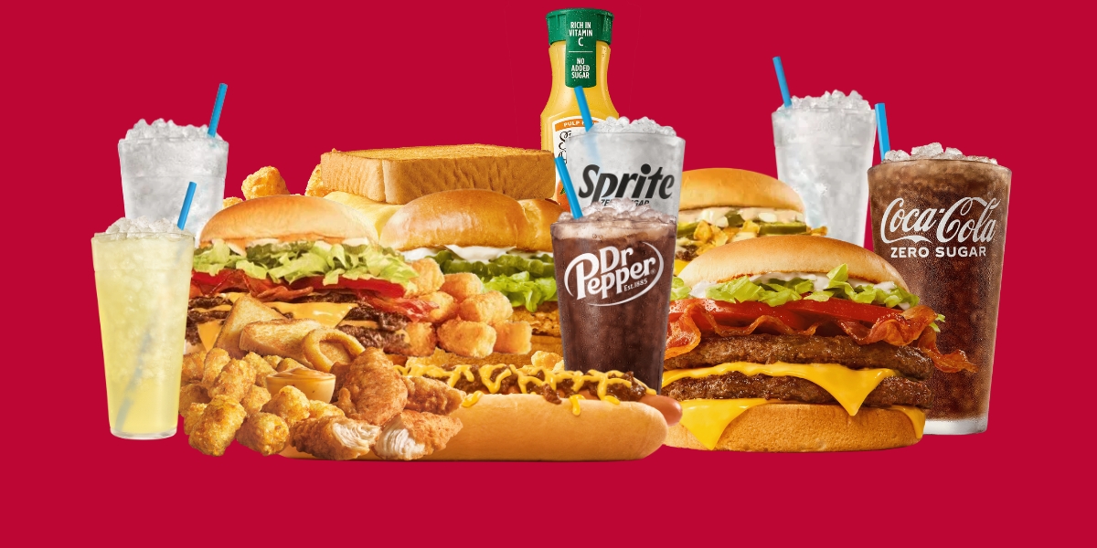 sonic drive-in combo menus