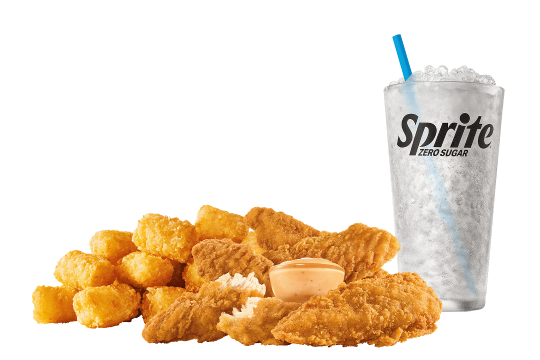 5 Piece Crispy Tenders Combo sonic drive-in Menu Prices Offer